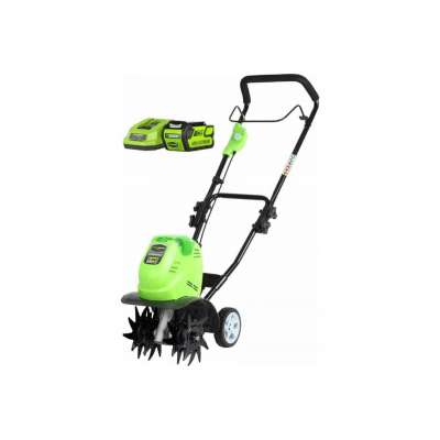 Культиватор аккумуляторный GREENWORKS G40TLK4 (27087VB)