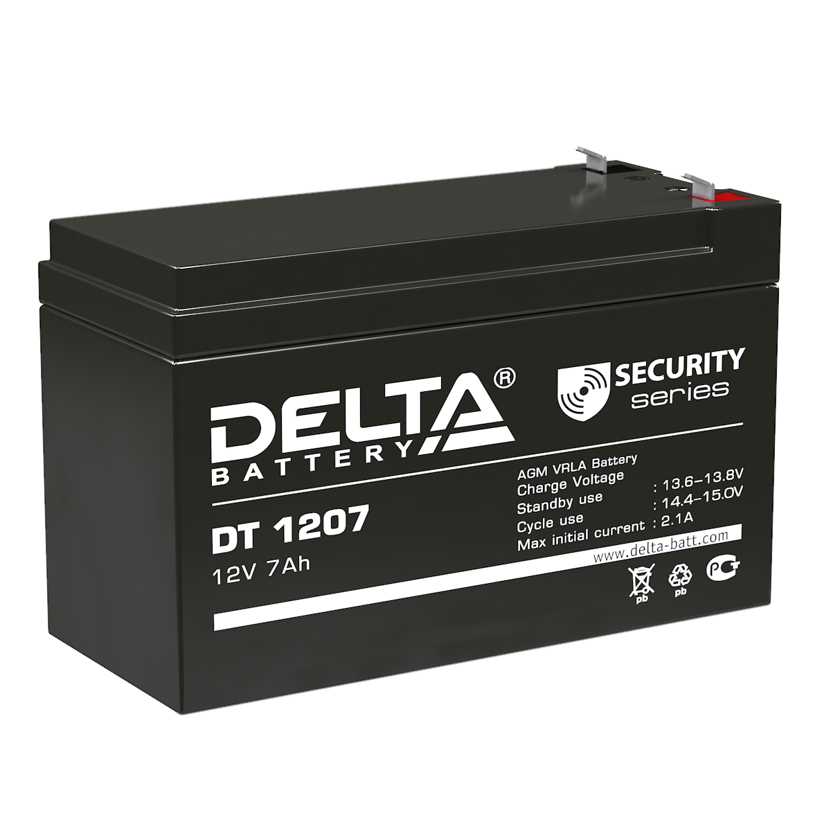 Аккумуляторная батарея Delta DT 1207