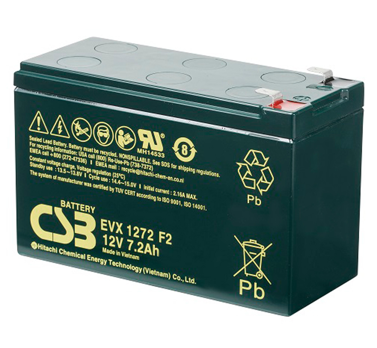 Аккумуляторная батарея CSB EVX 1272