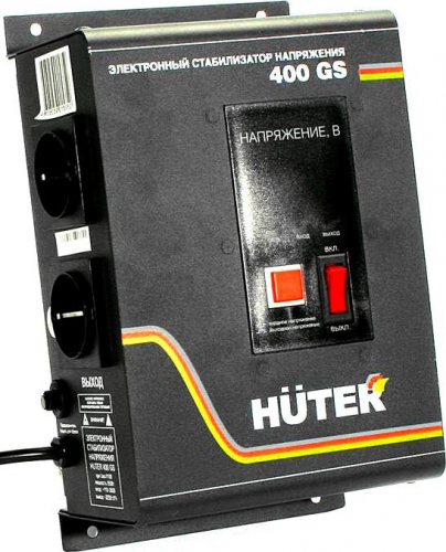 Стабилизатор напряжения однофазный HUTER 400GS
