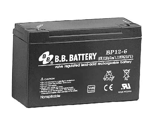 Аккумуляторная батарея B.B.Battery BP 12-6