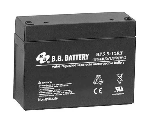 Аккумуляторная батарея B.B.Battery BP 5.5-12RT